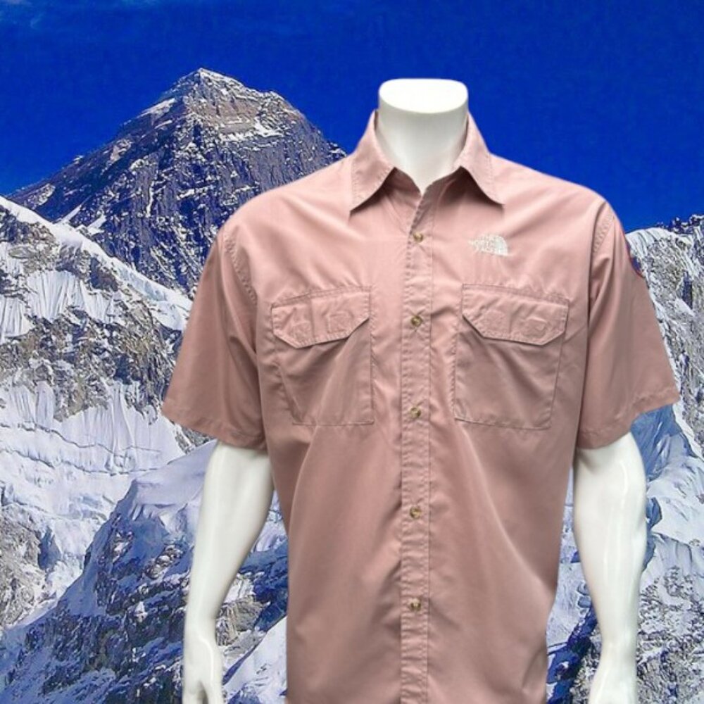 Vtg The North Face Summit Series Cambodia Kathmandu Mount Everest Napal Shirt
